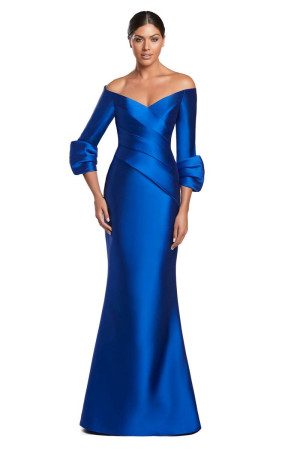 Alexander by Daymor 2060 Off Shoulder Mother of Bride Gown