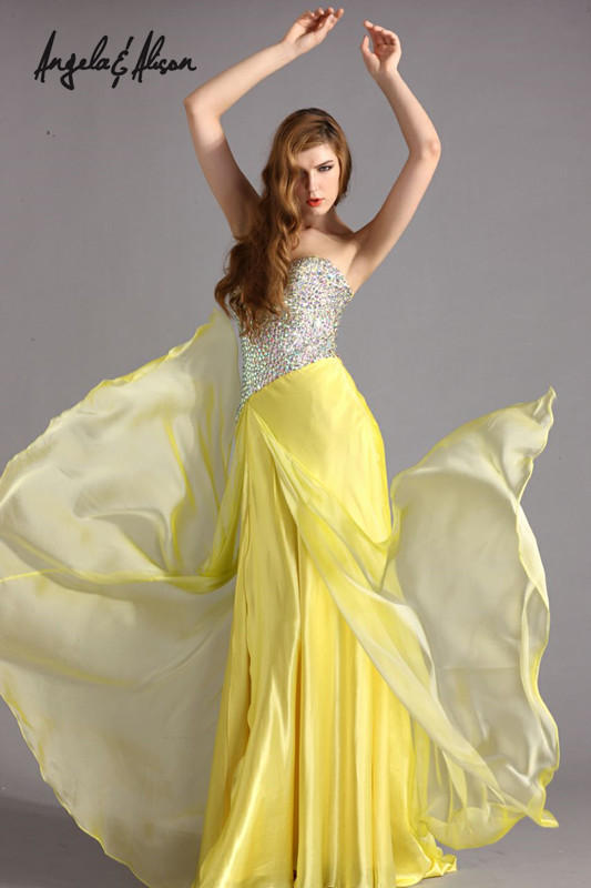 alison fancy gown