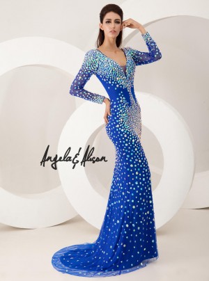 Angela and Alison 21095 Sheath Formal Dress