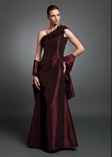 French Novelty Daymor Couture 212 One Shoulder Mother of the