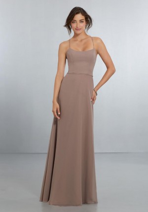 Morilee 21559 Tie Back Bridesmaid Dress