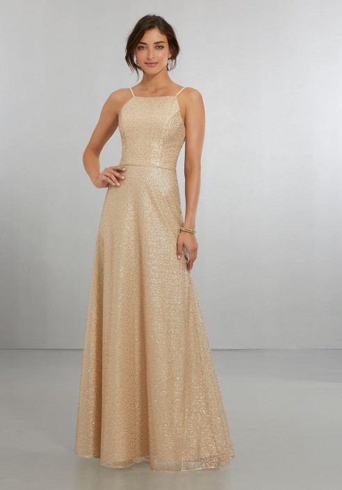 Scoop Back Wedding Dress