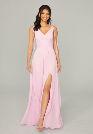 Size 6 Emerald Morilee 21759 Tassel Strap Bridesmaid Dress