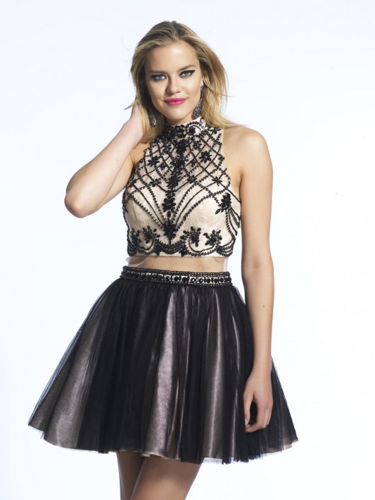 Short Halter Prom Dresses