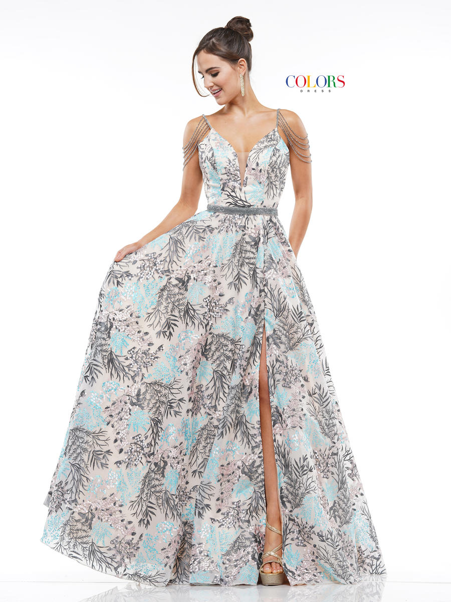 gown color combination