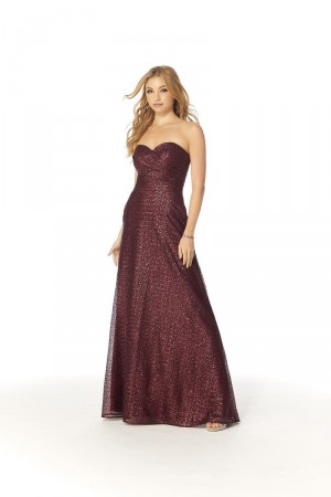 Morilee 21804 Glittering Strapless Bridesmaid Dress