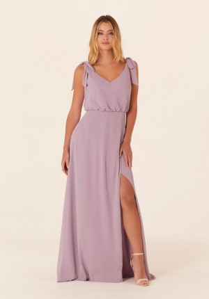 Morilee 21824 Tie Shoulder Blouson Bridesmaid Dress