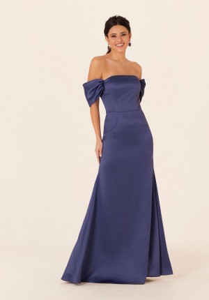 Morilee 21825 Timeless Off Shoulder Bridesmaid Dress