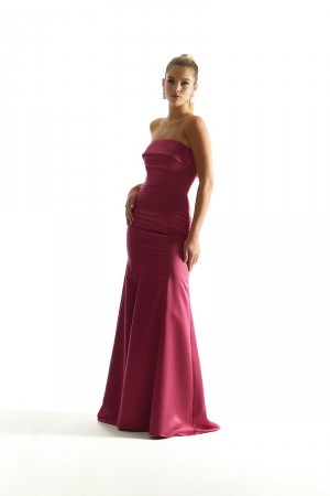 Morilee 21849 Sleek Glowing Satin Bridesmaid Dress
