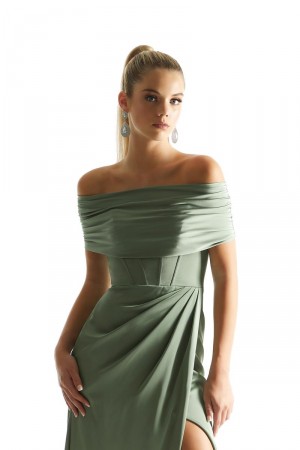 Morilee 21860 Separate Luxe Satin Bridesmaid Stole