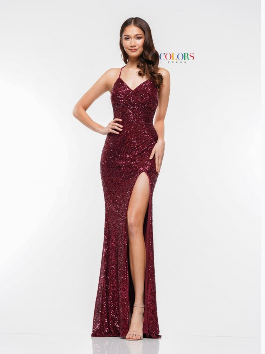 sequin fitted dress