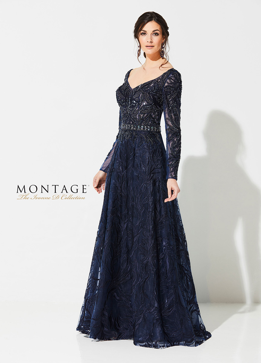 French Novelty: Ivonne D for Mon Cheri 219D79 Stunning Mothers Gown