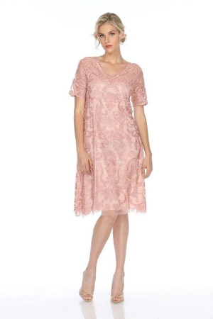 Soulmates 2201 Short Soutache Guest of Wedding Dress
