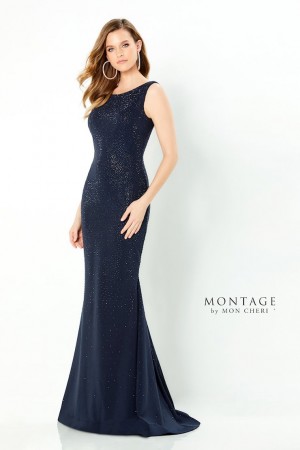 Montage 220950 Sleeveless Stone Accent Mothers Gown