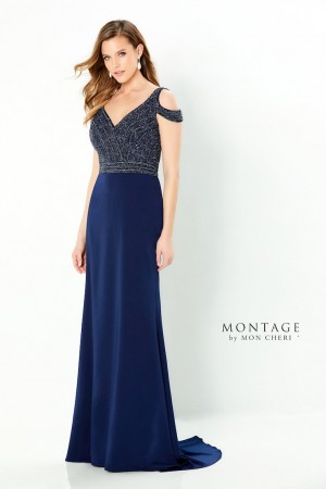 Montage 220951 Cold Shoulder Mothers Gown