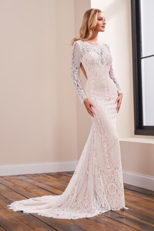 Enchanting by Mon Cheri 221152 Stretch Lace Destination Wedding Gown