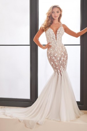 Enchanting by Mon Cheri 221162 Sexy Destination Wedding Gown