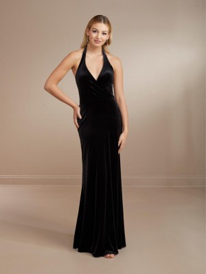 Christina Wu Celebration 22174 Halter Bridesmaid Dress