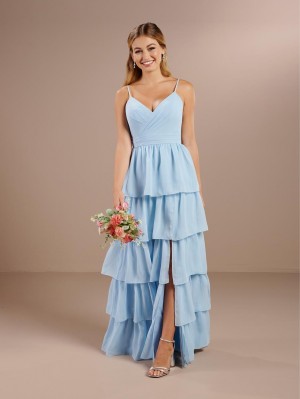 Christina Wu Celebration 22188 Tiered Bridesmaid Dress
