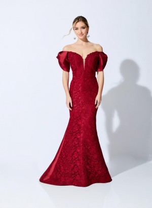 Ivonne D for Mon Cheri 221D46 Off Shoulder Gown