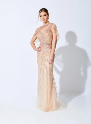 Ivonne D 221D47 Swarovski Stone Gown