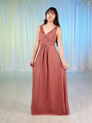 Christina Wu Celebration 22234 Ruched Bridesmaid Dress