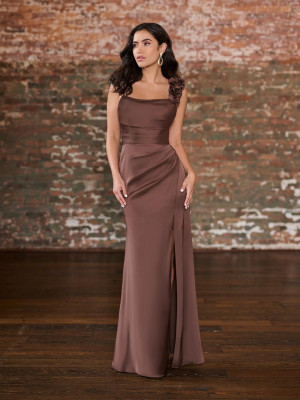 Christina Wu Celebration 22242 Floral 3D Strap Bridesmaid Dress
