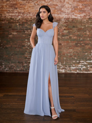 Christina Wu Celebration 22249 Flutter Strap Bridesmaid Dress