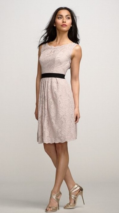 Size 8 Blush Mocha Rosequartz Watters 2255 Lace Bridesmaid Dress Size 8 Blush Mocha Rosequartz Watters 2255 Lace Bridesmaid Dress