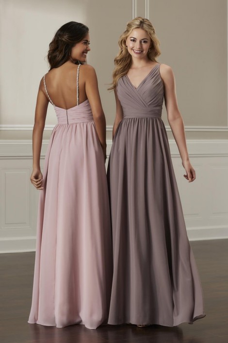 V Neck Bridesmaid Dresses