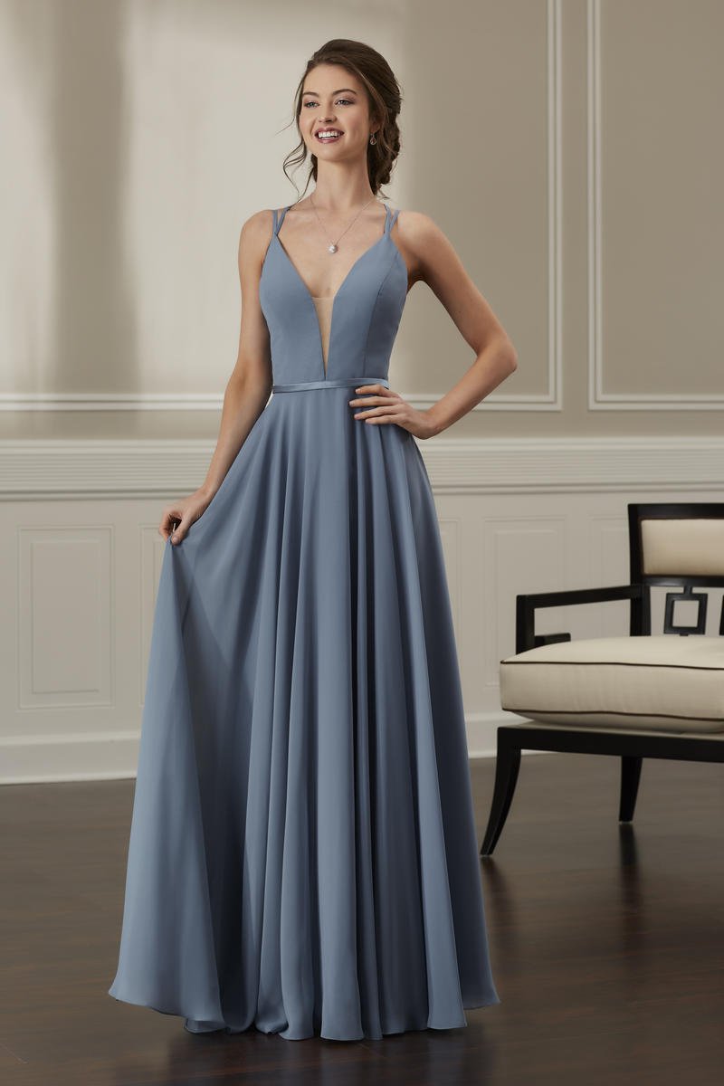 Strappy bridesmaid dress hotsell