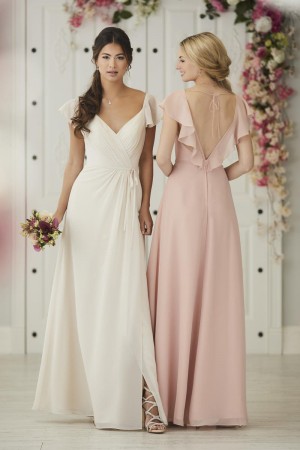 Christina Wu Celebration 22905 Flutter Sleeve Bridesmaid Dress