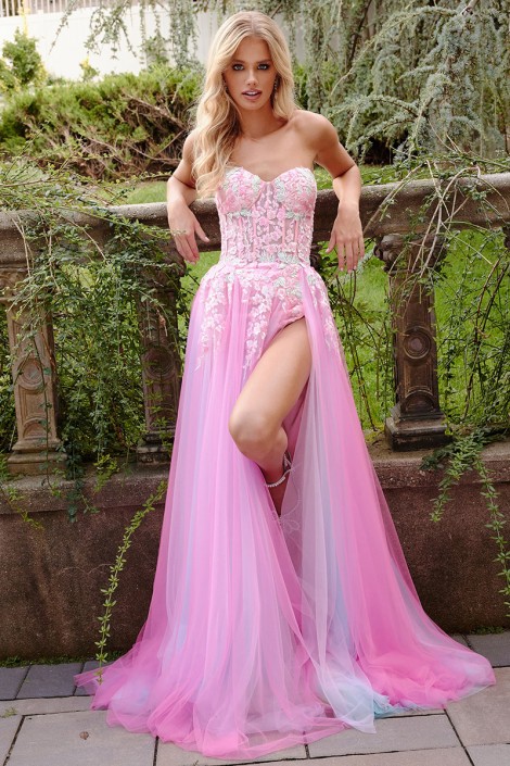 Jovani corset dress deals