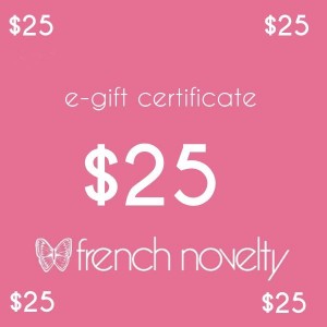 e-Gift Certificate $25