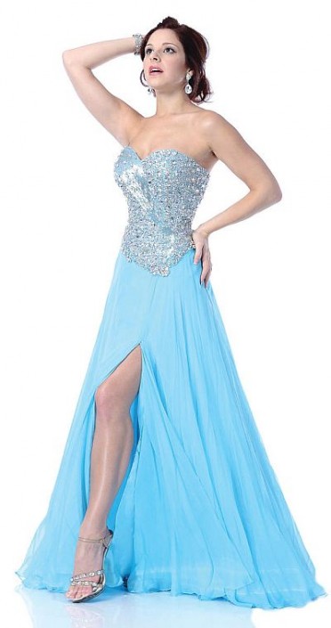 Drop Prom Dresses