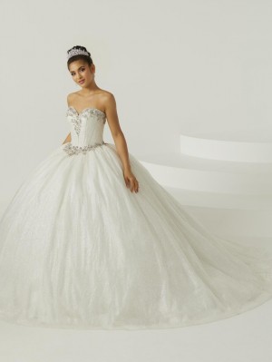 House of Wu 26001 Quinceanera Dress with Sheer Cape