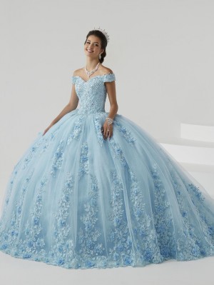 House of Wu 26004 Lace 3D Quinceanera Dress