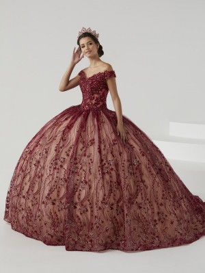 House of Wu 26006 Lace Off Shoulder Quinceanera Dress