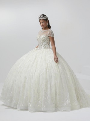 House of Wu 26007 Sparkling Illusion Quinceanera Dress