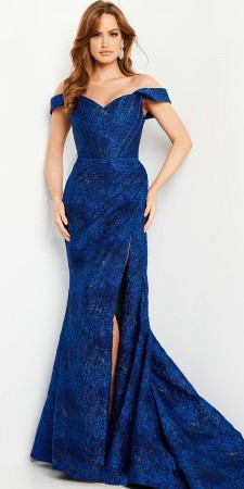 Jovani 26017 Off Shoulder Trumpet Gown