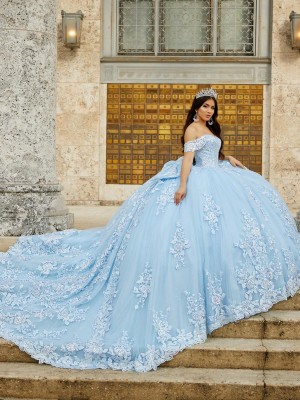House of Wu 26022 Bow Back Quinceanera Dress