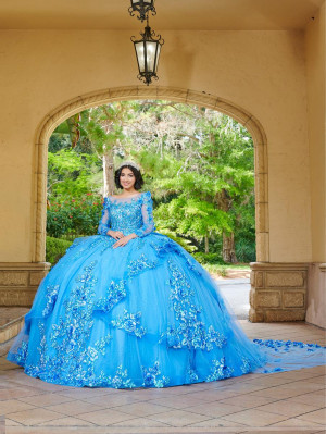 LizLuo Quince by House of Wu 26082 Illusion Gown