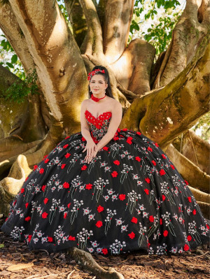 LizLuo Quince by House of Wu 26099 Floral Gown