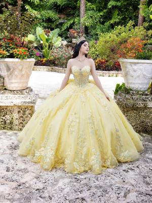 LizLuo Quince by House of Wu 26100 Garden Lace Gown