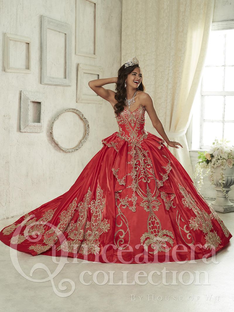 Mexican themed Quinceanera Dresses House of Wu 26842 Double Skirt Quinceanera Dress French Mexican themed Quinceanera Dresses House of Wu 26842 Double Skirt Quinceanera Dress French