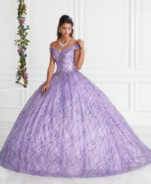 House of Wu 26944 Sparkling Iridescent Quince Dress