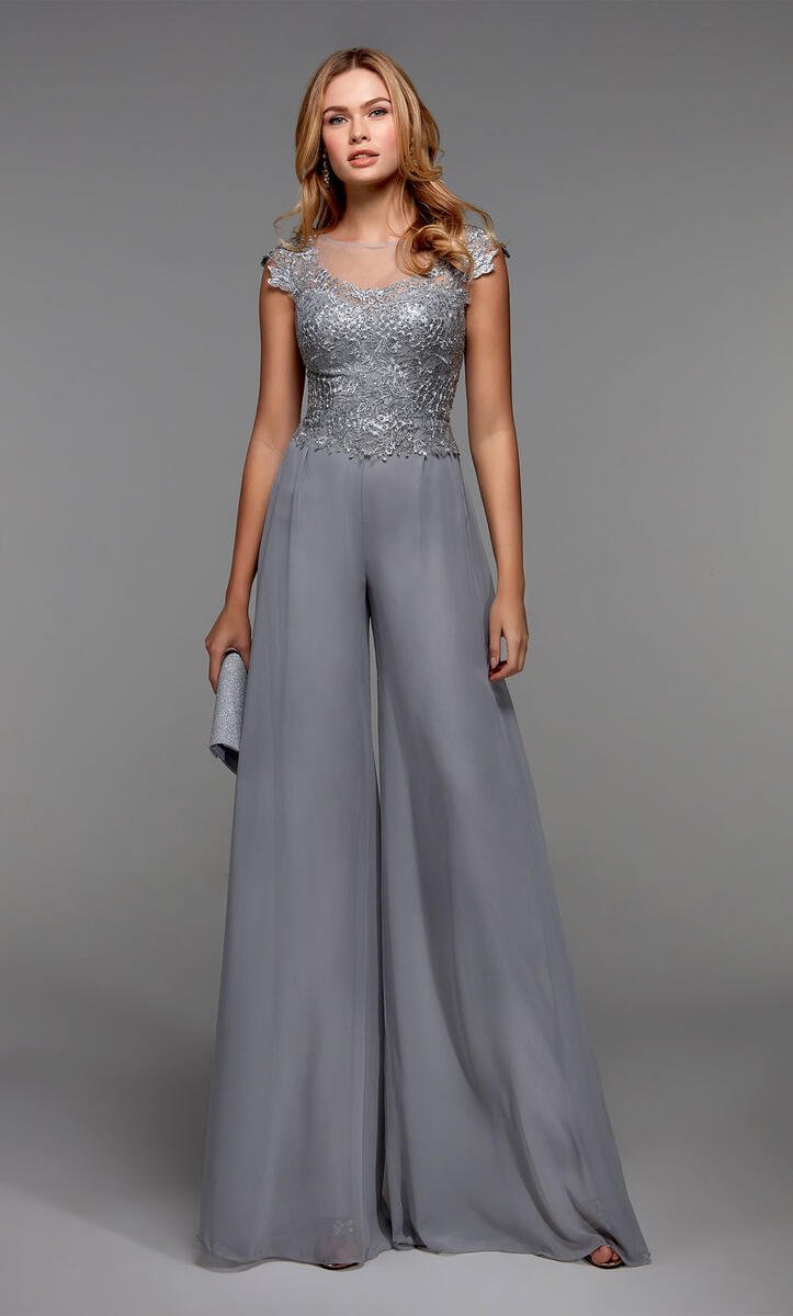 French Novelty: Alyce Paris 27488 Elegant Formal Jumpsuit