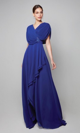Alyce 27592 Draped Top Layered Gown