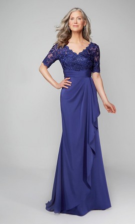 Alyce 27595 Stunning Beaded Ruffled Gown