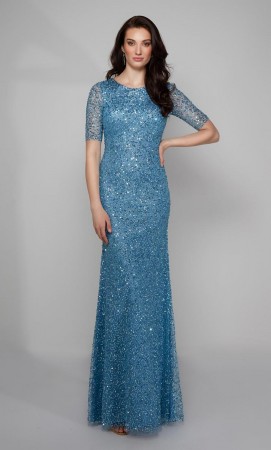 Alyce 27600 Sparkling Beaded MOB Gown